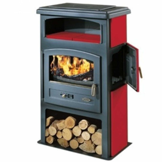 Eco Holzofen 11kW – Moderner Kaminofen Stahlkorpus & Panoramascheibe
