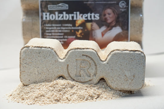 Vulcano RUF TRIPLEX Mischholzbriketts 960kg Palette DIN Plus Zertifiziert