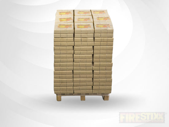 FireBrixx Holzbriketts 960kg Palette – Premium Fichte & Tanne Brennholz Ersatz