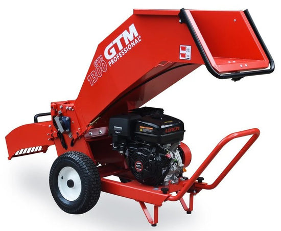 GTM Professional Compo-Häcksler GTS1300C 15PS Loncin 100mm Dual-Auswurf