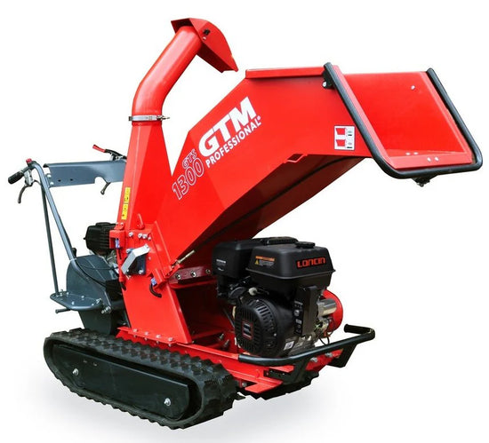GTM Professional Raupen-Häcksler GTS1300RGE 15PS E-Start 100mm