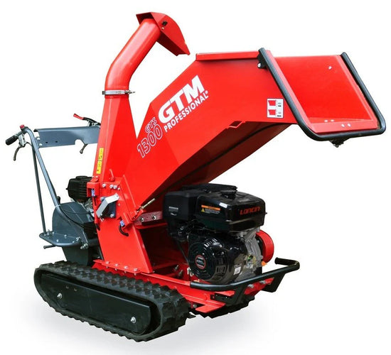 GTM Professional Raupen-Häcksler GTS1300RG 15PS Loncin 100mm