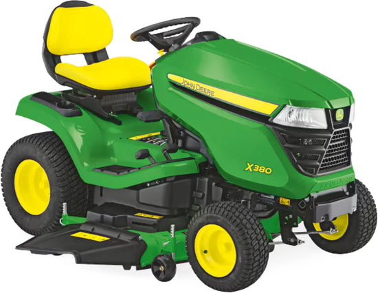 John Deere X350 Rasentraktor ohne Mähwerk Kawasaki V-Twin Hydrostat
