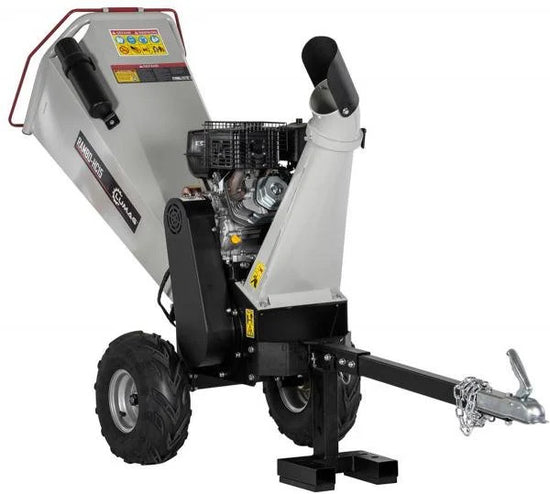 Lumag Benzin-Trommelhäcksler RAMBO-HC15 420ccm E-Start Aststärke 120mm