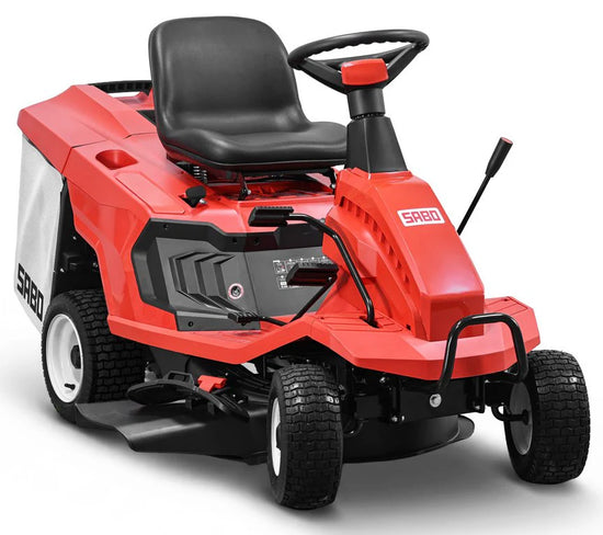 Sabo 66-H Aufsitzmäher 66 cm 3-in-1 Elektrostart Hydrostat Mulchkit