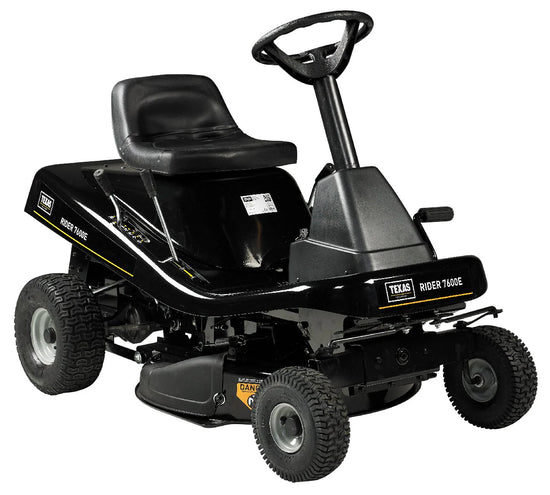 Texas Rider 7600E 2in1 Aufsitzmäher 76 cm Elektrostart inkl. Mulchkit