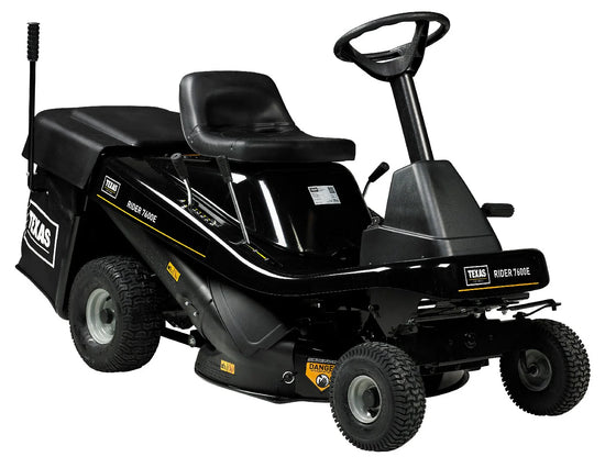 Texas Rider 7600E 3in1 Aufsitzmäher 76cm Elektrostart Loncin 432ccm