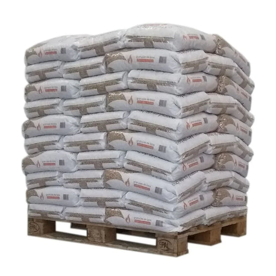 Sunpower Premium Holzpellets 1050kg Palette – 70 Säcke à 15kg Naturbelassen 6mm